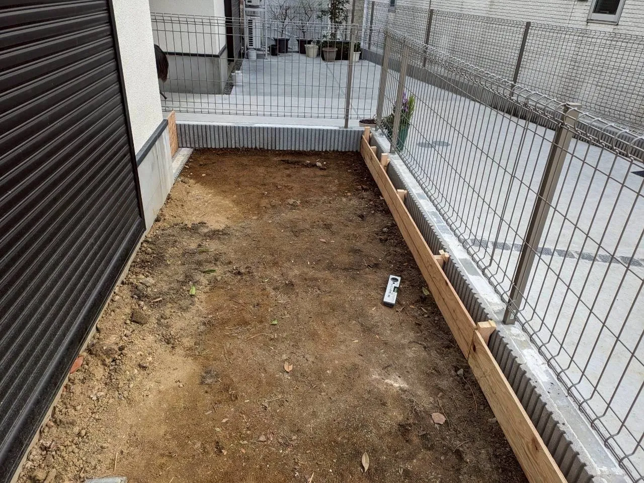 八尾市Ｈ様邸　土間工事