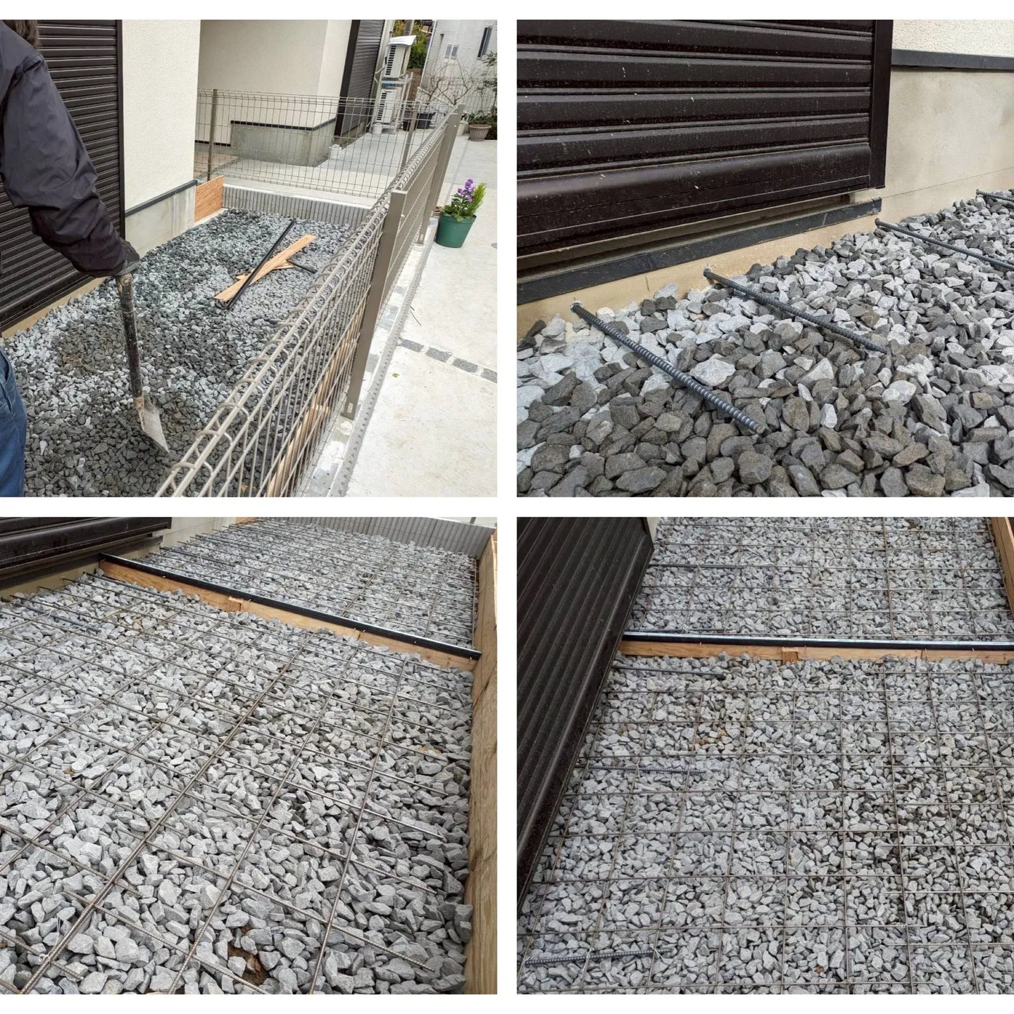 こんにちは!今回は新築のお庭にコンクリート土間を新設した事例...