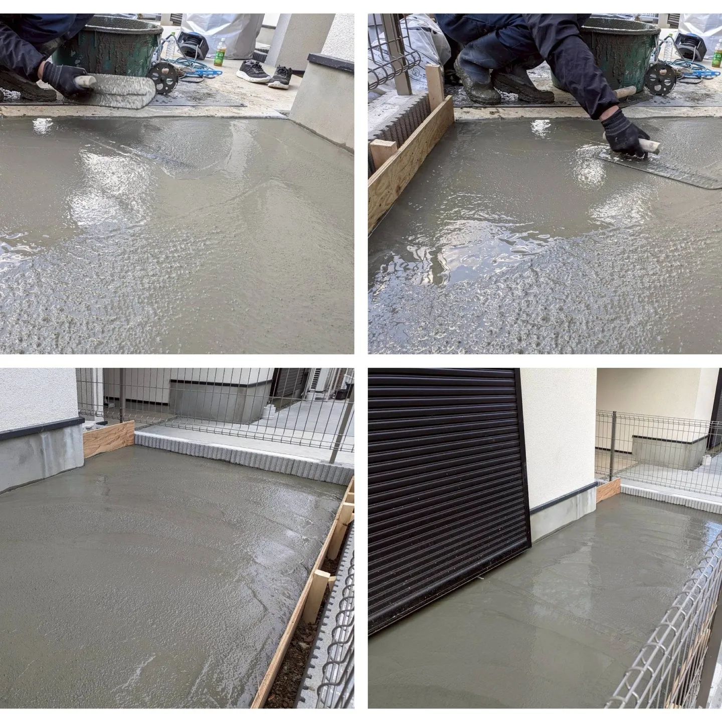 こんにちは!今回は新築のお庭にコンクリート土間を新設した事例...