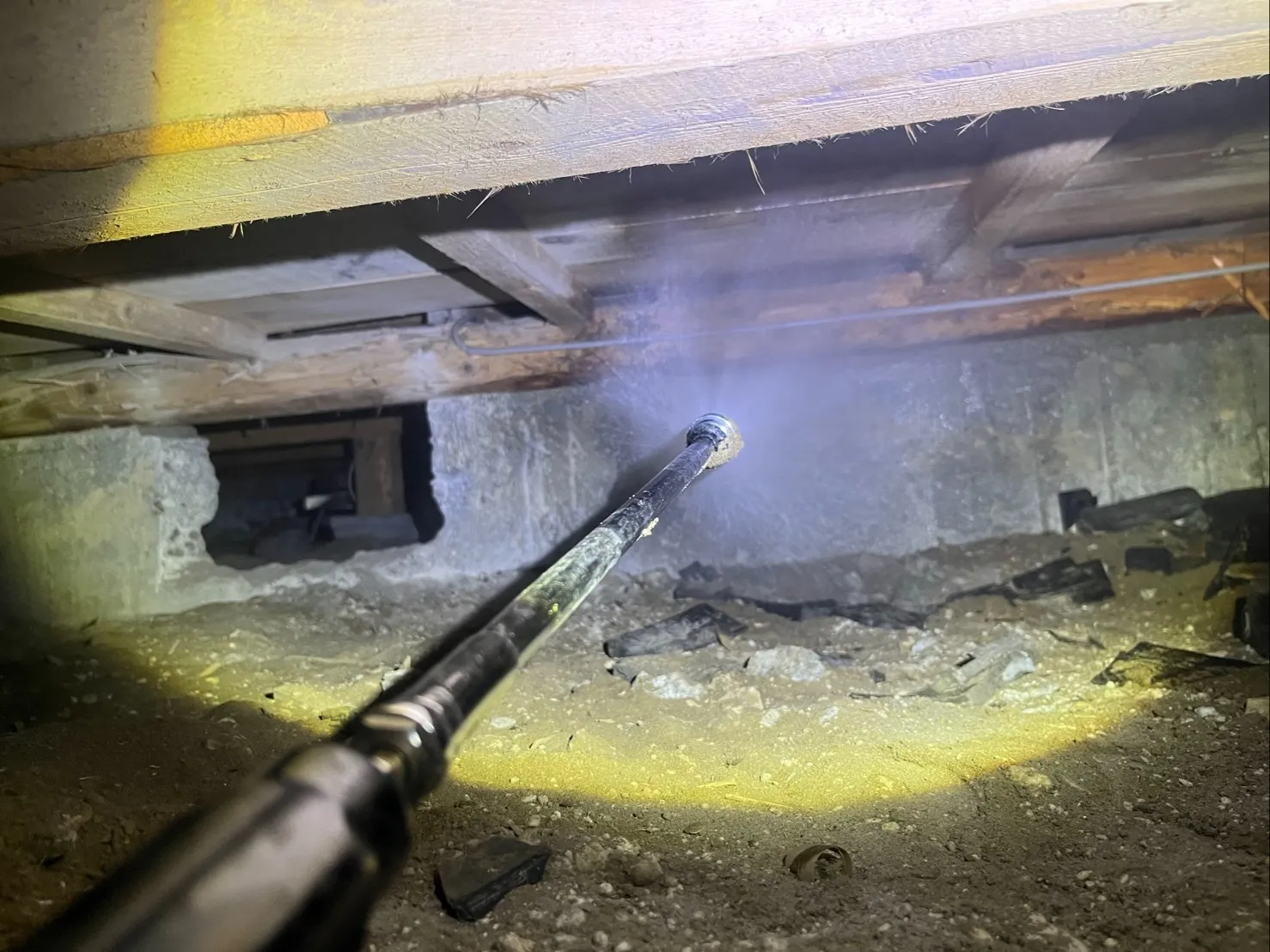 八尾市K様邸　シロアリ工事